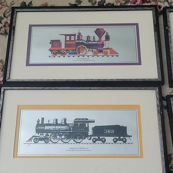 Robert Kern Locomotive Foil prints